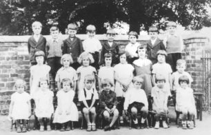 Old Bradwell Infants Class group, 1939.