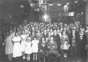 Silver Jubilee party at the Social Club, May 1935