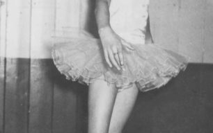Gillian Berridge. Jennifer Braziers Dancing School c1962.