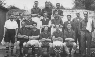An Old Bradwell Football Team, late 1940s.