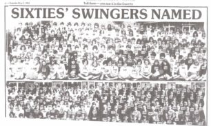 Sixties' Swingers Named (class of 1965)