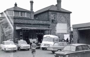 Bletchley Head Post Office next to the railway station - probably 1960s