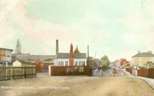 Railway crossing, Fenny Stratford