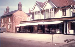 Ritchie & Holdom Music Shop in Bletchley Road 1961