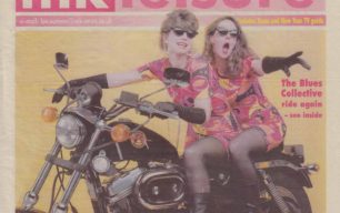 The Blues Collective Ride Again [newspaper cutting]