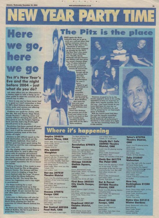 The Pitz is the place [newspaper cutting]
