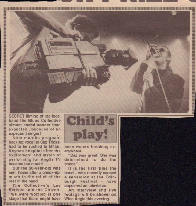 Child's play! [newspaper cutting]