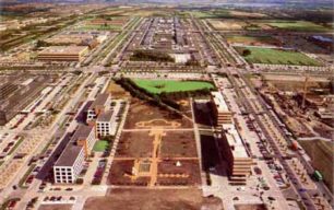 Aerial View of Central Milton Keynes