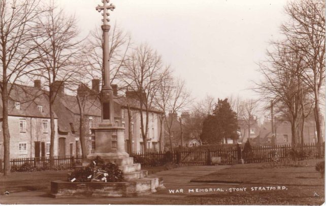 War Memorial, Horsefair Green, Stony Stratford