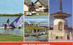 Milton Keynes [The Lakes, The Wayfarer, Shopping Centre and The Pagoda]