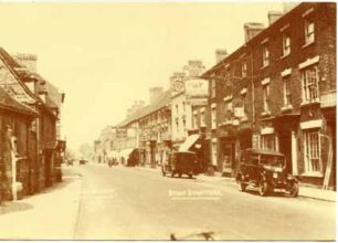 Stony Stratford High Street about 1929
