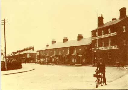 Newport Road, New Bradwell in the 1920s