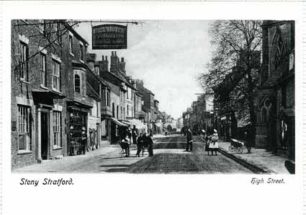 Stony Stratford High Street c.1905