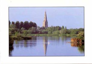 Olney from Emberton Park in the Borough of Milton Keynes