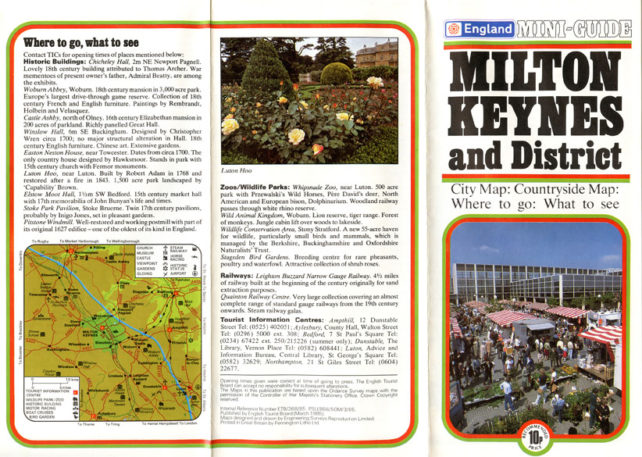 England Mini-Guide: Milton Keynes and District