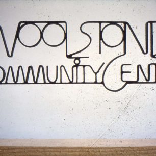 Sign for Woolstones Community Centre