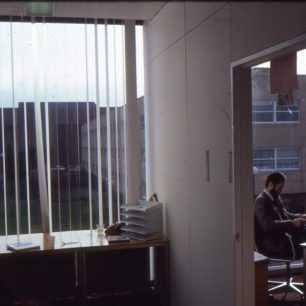 BM's office area Downs Barn 1983