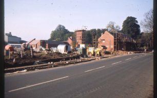 Building site of Newport Pagnell Fire Station