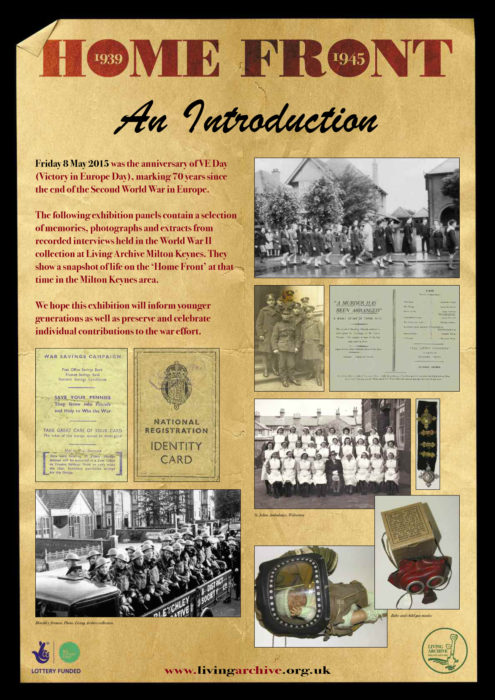 The Home Front - WW2 memories | Local history | Living Archive