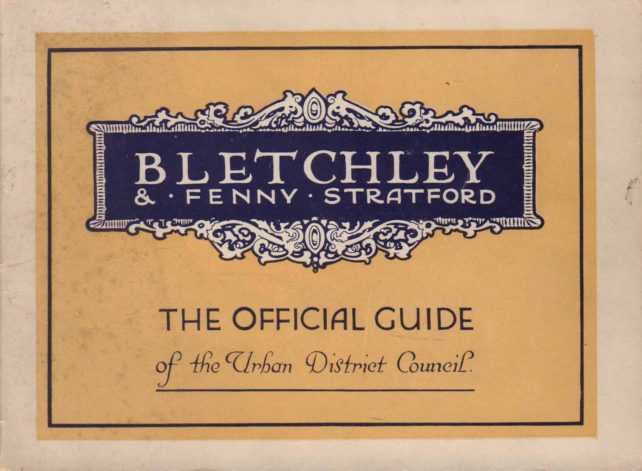 Bletchley & Fenny Stratford Official Guide booklet, 1922