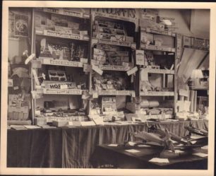 Photo of shop interior with model kits