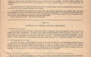 Forces Medical paper, 1945