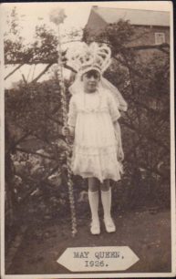 Photograph of 1926 May Queen Ivy Young