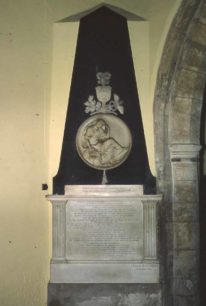 Monument in the Church of St Thomas and St Nicholas