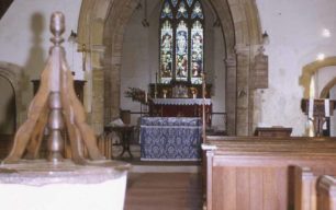 Interior of the Church of St Thomas and St Nicholas
