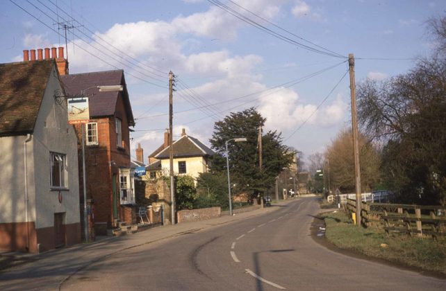 Simpson Road with the Plough pub