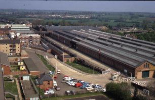 Aerial view of some of Wolverton