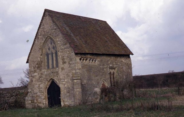 The chapel at Bradwell Abbey