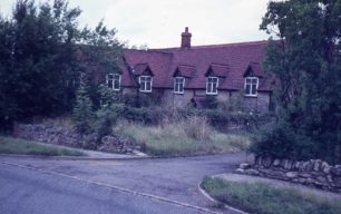 A group of four cottages