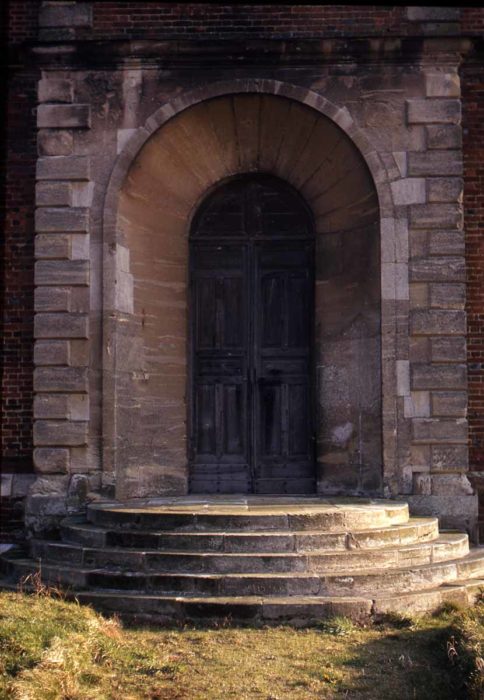 The church of St Mary Magdalene, main door.