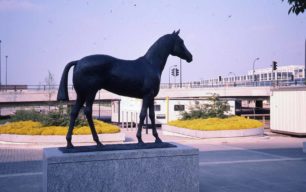 Black Horse statue