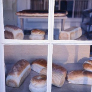Cowley's bakery shop window