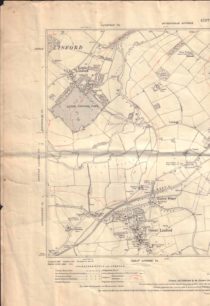 1926 Ordnance Survey map of the Linfords
