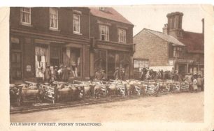 Aylesbury Street, Fenny Stratford - sheep market