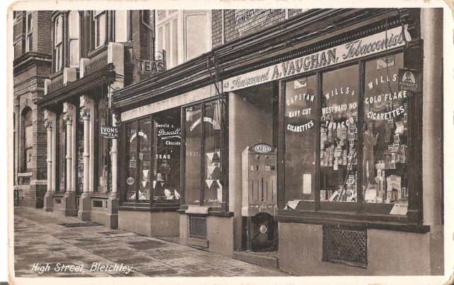 High Street, Bletchley - Bartlett's & Vaughan's Shops