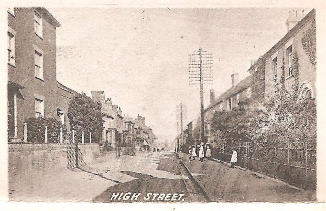 High Street, Fenny Stratford - Red House on left