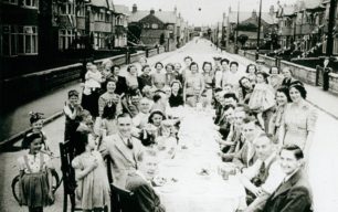 See Fred Bavey's film of a VE Day street party in Wolverton here