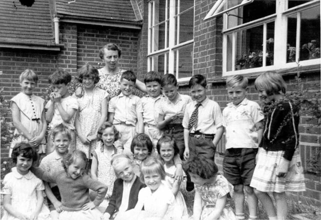 Class 1 in the old school - 1960