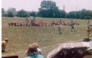 Sports Day, 3 runners - 1975