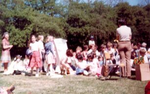 Country Dancing, Middle School, spectators  - 1980