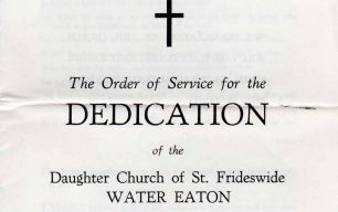 Dedication of the Church of St Frideswide