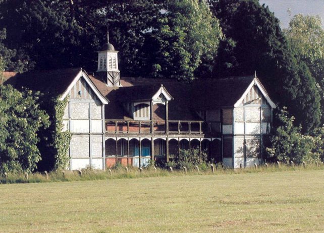Derelict Pavilion at Bletchley Park