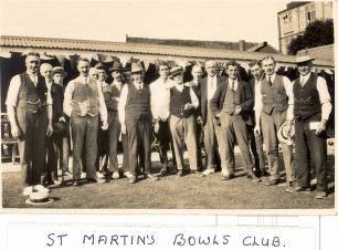 St. Martin's Bowls Club, 1930
