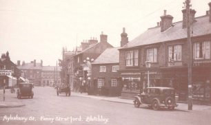 Aylesbury St. Fenny Stratford, looking NE