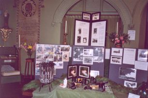 Fenny Poppers Display at St. Martin's church