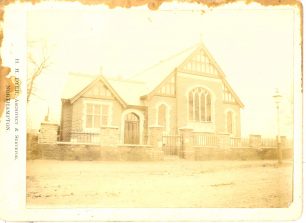 The Freeman Memorial Church in 1895